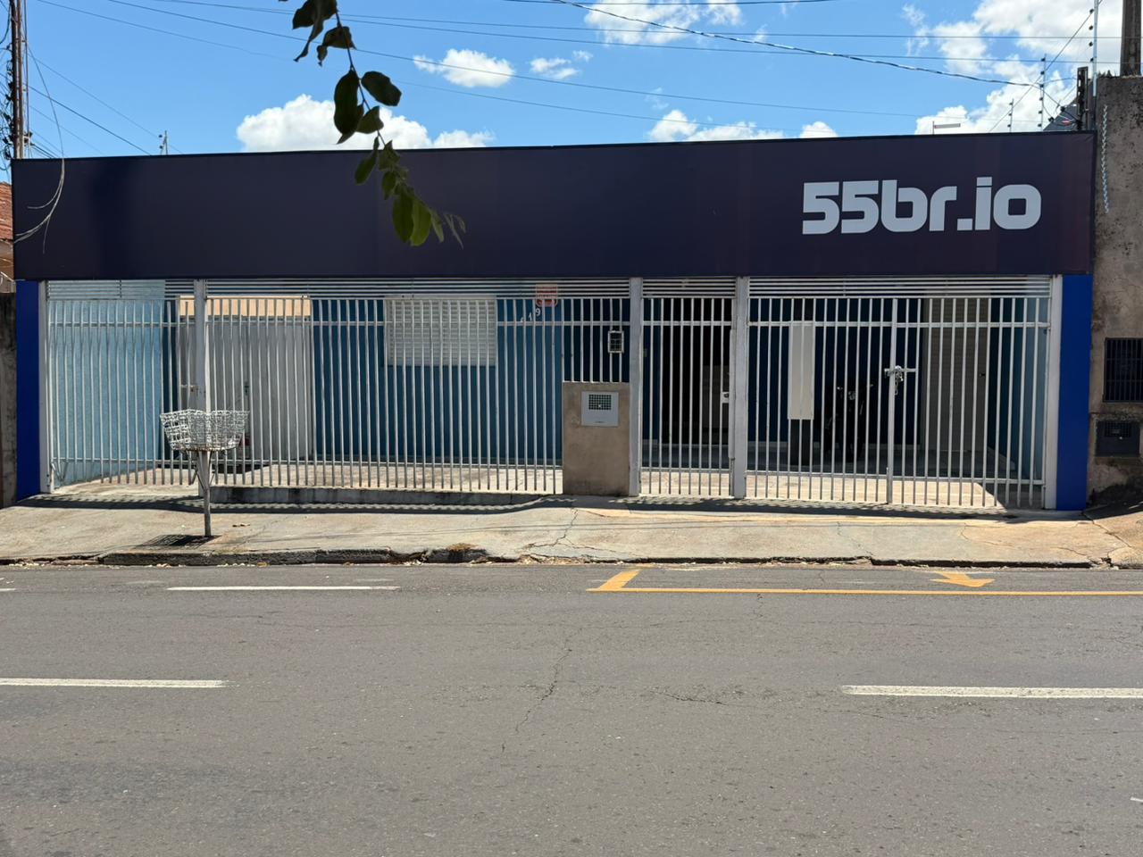 Fachada da 55BR.IO na Rua Rubião Júnior, 619 - São José do Rio Preto